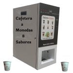 Máquina Cafetera a Monedas con Bomba