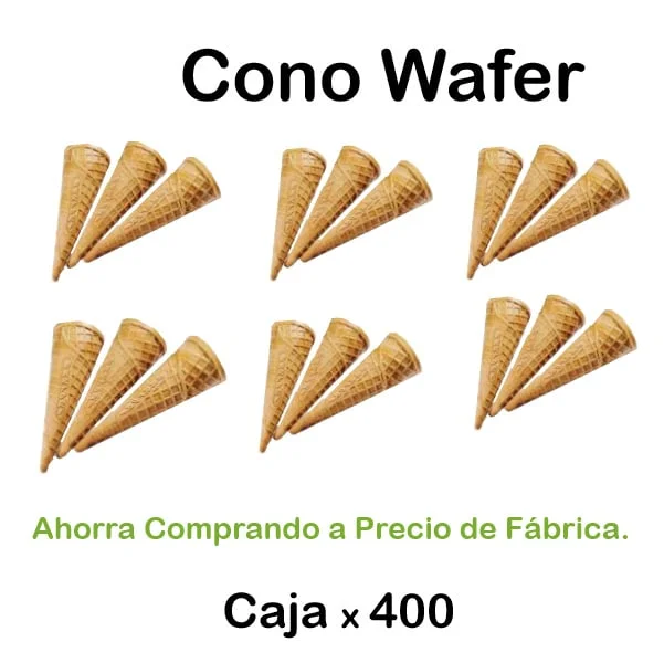 Conos y Barquillos para Helados - Wafer