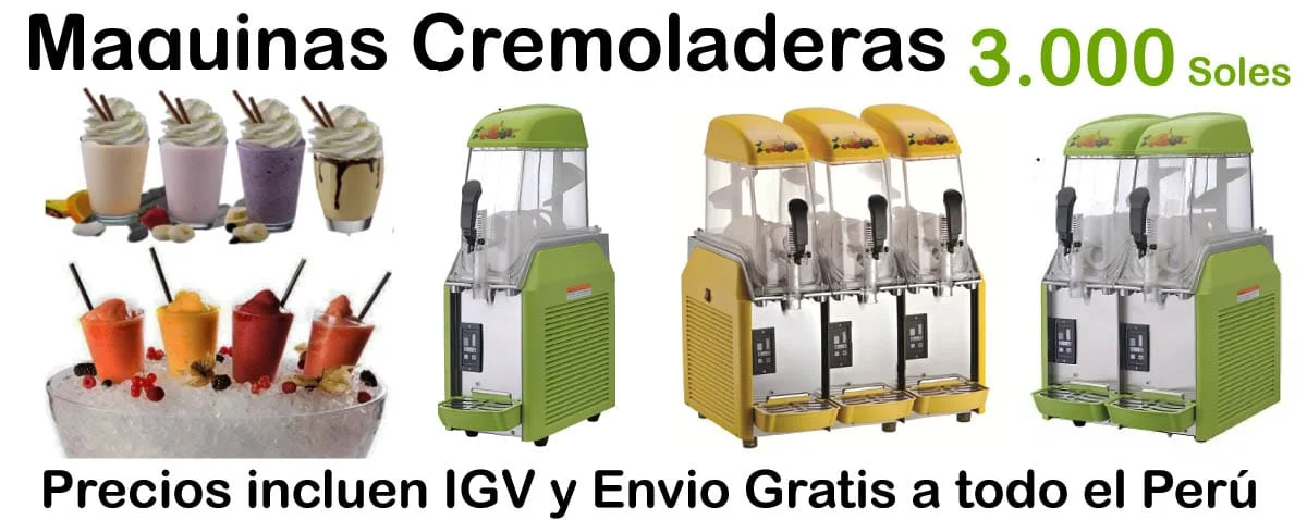 Maquinas Cremoladeras