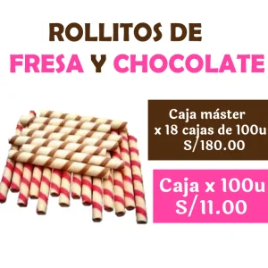 Rollito de Fresa